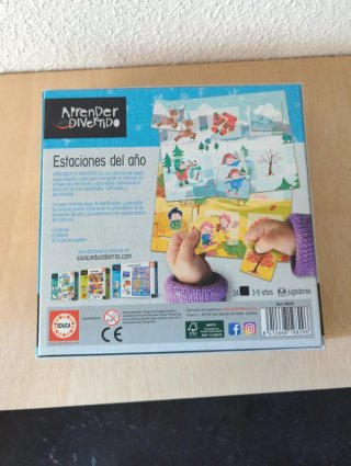 Juego HABA La abeja Adela + Estaciones