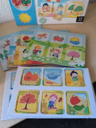 Juego HABA La abeja Adela + Estaciones