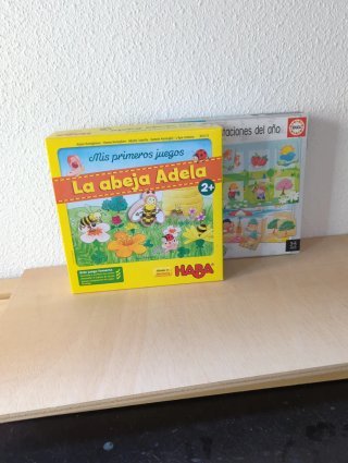 Juego HABA La abeja Adela + Estaciones