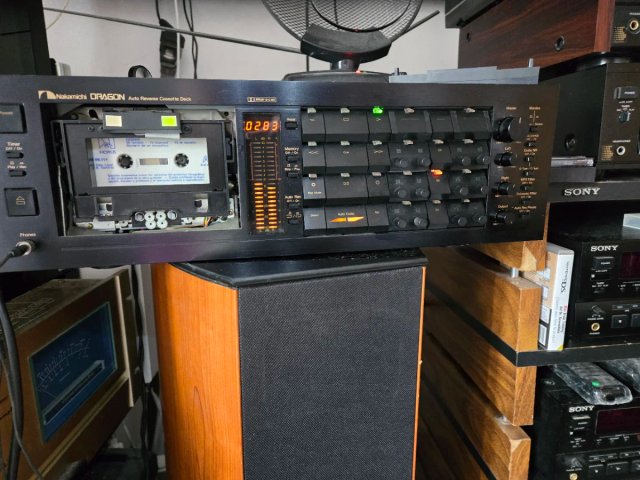NAKAMICHI DRAGON Pletina Cassete gama alta.125V