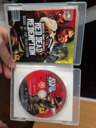 Red Dead Redemption GOTY PS3 DISCO MAL ESTADO