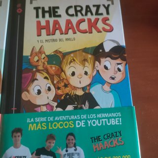 Lote 4 libros The Crazy Haacks