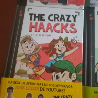 Lote 4 libros The Crazy Haacks