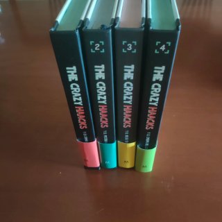 Lote 4 libros The Crazy Haacks