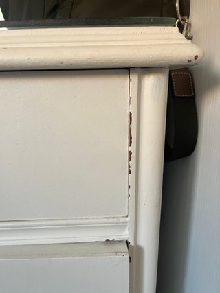Cajonera vintage con espejo