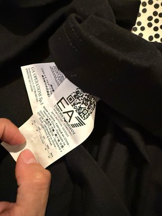 Maglietta Emporio Armani EA7 Nera