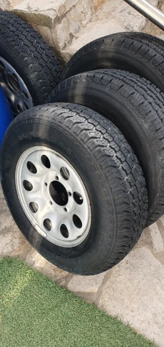 5 Ruedas Suzuki Vitara 195 80 15