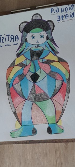 Cuadro abstracto moderno