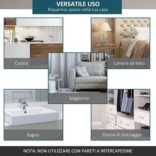 Kit de Puerta Corredera de 200CM/6.6FT en Acero al Carbono, Riel para Puerta Corredera Individual con Ruedas Estilo Rústico, Marrón