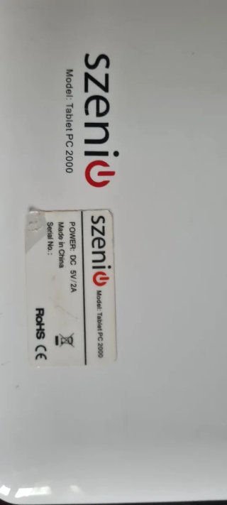 Tablet Szenio PC 2000 Negra