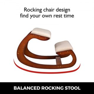 Silla de Rodillas Ergonómica con Capacidad de Carga de 99.8 kg Silla de Escritorio en Postura de Rodillas con Cojín para las Caderas Silla Ergonómica de Rodillas para Oficina en Casa Buena Postura...