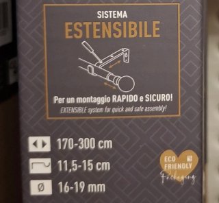 Supporti per tende a parete