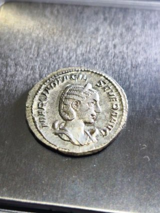 Moneda Romana Emperatriz Otacilia Severa.