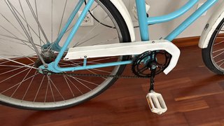 Bicicleta Clásica Azul Restaurada