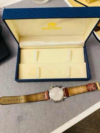 Orologio Festina Cronografo Alarm Oro Acciaio