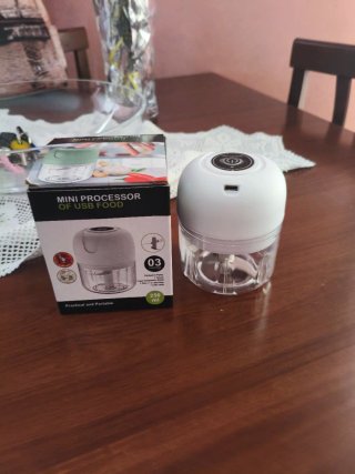 Mini tritatutto USB 250ml - Nuovo