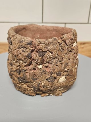Maceta Cactus/Caudex Cerámica Piedra