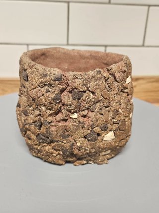 Maceta Cactus/Caudex Cerámica Piedra