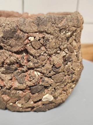 Maceta Cactus/Caudex Cerámica Piedra