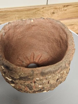 Maceta Cactus/Caudex Cerámica Piedra