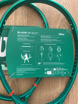 Raquetas Wilson Blade 98 16x19 V10 Nuevas