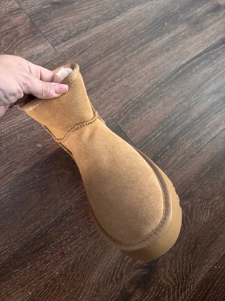 Botines Marrones Invierno Imitación