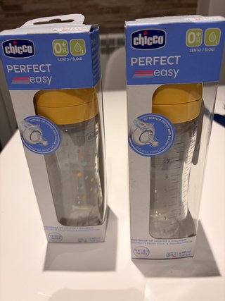 Biberón cristal Chicco 240ml NUEVOS
