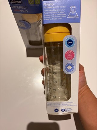 Biberón cristal Chicco 240ml NUEVOS