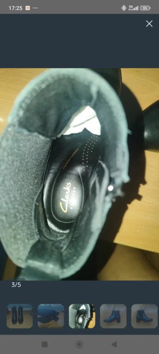 Botines de piel negros para mujer