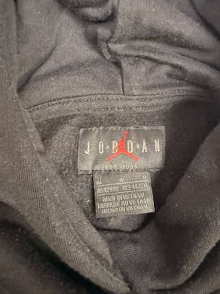 Sudadera Jordan Negra