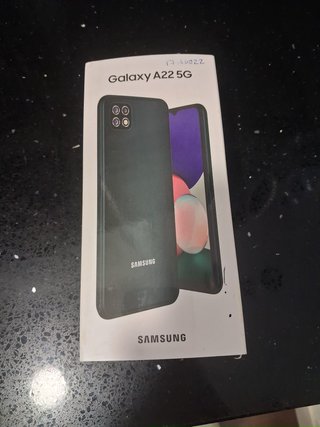 Samsung Galaxy A22 5G+CARGADOR+FUNDA+CAJA ORIGINAL