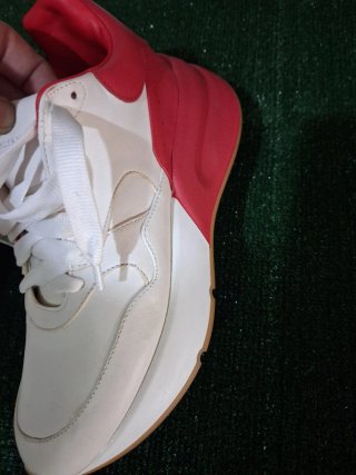 Alexander McQueen 38 Bianco Rosso