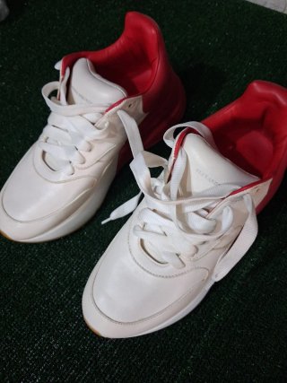 Alexander McQueen 38 Bianco Rosso