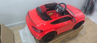 Coche Eléctrico Infantil a Batería Rojo
