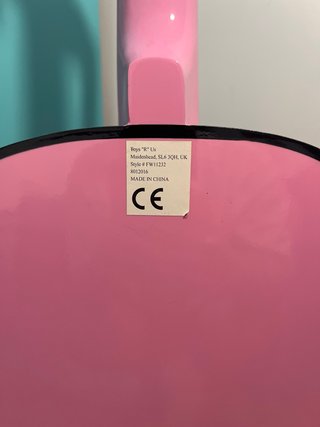 Guitarra Acústica Rosa Infantil