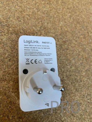 LogiLink Enchufe Adaptador