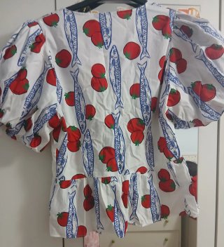 Camisa Zara estampado tomates