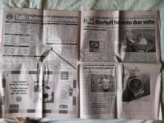 Giornale La Gazzetta dello Sport 24 Maggio 1999