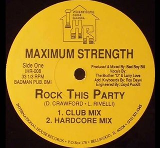 disco de vinilo maximum strength (acid house)