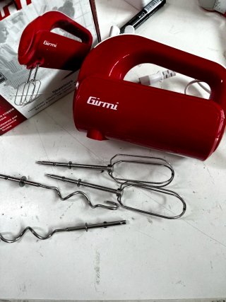 Batidora Manual Girmi SB02 Roja 170W