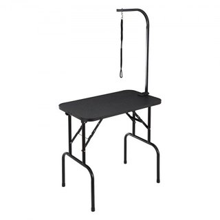 Mesa de Grooming para Mascotas con Brazo y Abrazadera, Estación de Grooming para Perros de 808 x 460 mm, Soporte de Grooming Plegable para Perros Medianos y Pequeños, Soporte para Caderas Sin Sent...