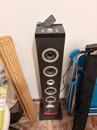 Torre de Sonido Bigben METRO Bluetooth