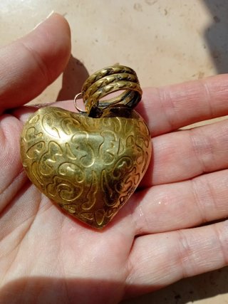 Ciondolo Cuore con Anelli