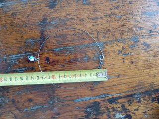 Choker con ciondolo occhio blu