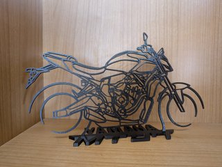Maqueta Yamaha MT07 2025 2026 - 20cm