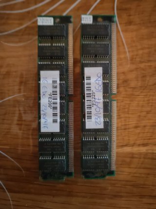 Vecchie memorie RAM
