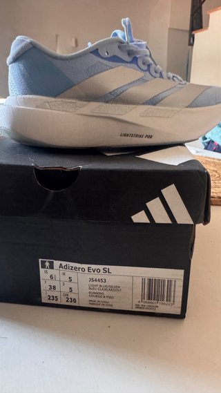 Zapatillas Adidas Adizero EVO SL Talla 36.5