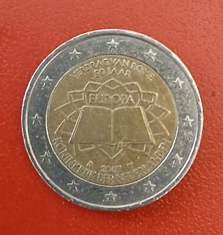 2€ Conmemorativa 2007 Holanda - Tratado de Roma