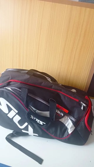 Bolsa Paletero Pádel SIUX Negra y Roja