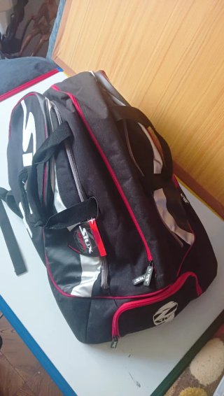 Bolsa Paletero Pádel SIUX Negra y Roja
